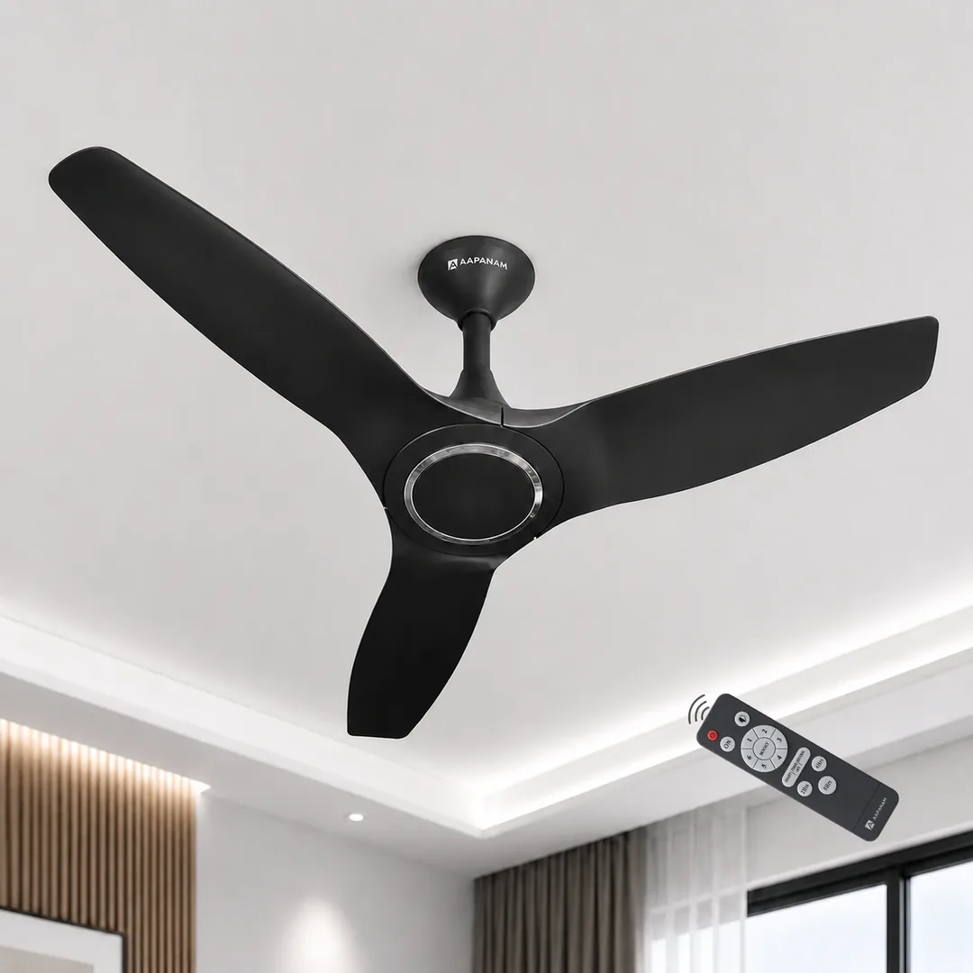 Aapanam Vixa Pro Carbon Grey BLDC ceiling fan