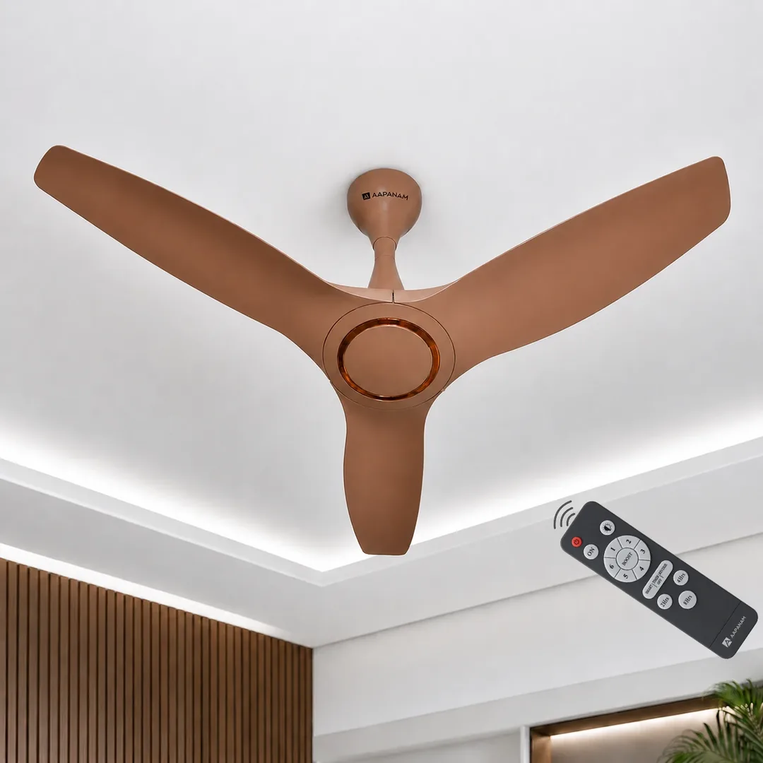 Aapanam Vixa Pro Mystic Brown BLDC ceiling fan